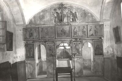 Križ - Kapela sv. Jovana Krstitelja, svetište