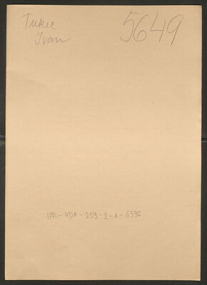 Tukec, Ivan, 1.4.1912. Policijski karton