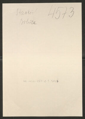 Stančić, Dobrica, 22.1.1916. Policijski karton