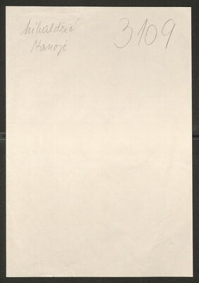 Mihaldžić, Stanoje, 4.6.1892. Policijski karton