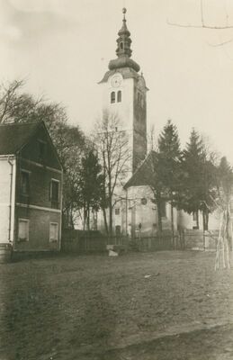 Vrbovec - Crkva sv. Vida, svetište i zvonik