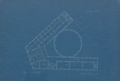 Palača burze, tlocrt/drugi kat