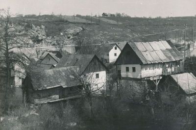 Rastoke (Slunj) - Donje Rastoke, kuće i mlinice