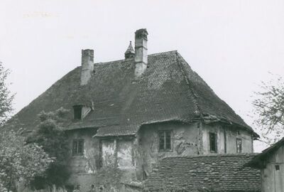 Vukovina - Kurija Alapić, zapadno pročelje