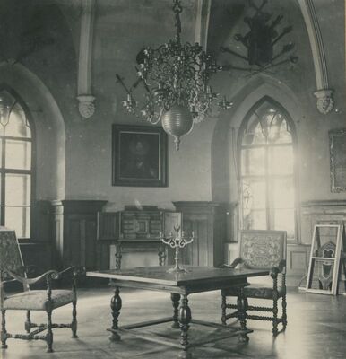 Trakošćan - dvorac, viteška dvorana