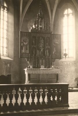 Remetinec - Crkva Blažene Djevice Marije, novi glavni oltar