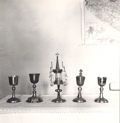 Dubrava - Župna crkva sv. Margarete, liturgijsko posuđe