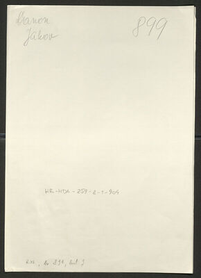 Danon, Jakov, 17.3.1900. Policijski karton