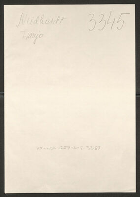 Neidhardt, Franjo, 27.11.1893. Policijski karton