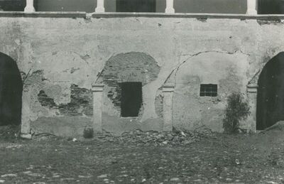 Novi Dvori Klanječki (Klanjec) - Dvor Erdödya, dvorište, detalj
