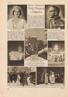 Njihova Veličanstva Kralj i Kraljica u Zagrebu