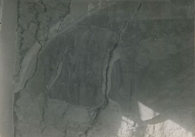 Lepoglava - Bivši pavlinski samostan, detalj zidne slike, švicarski gardisti i pet kardinala