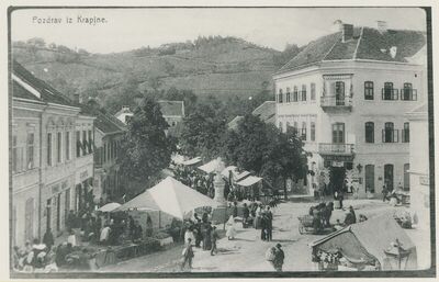 Krapina - Veduta za sajmenog dana