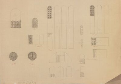 Crkva sv. Blaža, prozorski vitraji/studija vitraja