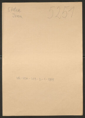 Štrtak, Ivan, 1902. Policijski karton