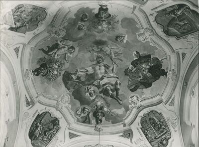 Lepoglava (Purga) - Kapela sv. Jurja, zidne slike