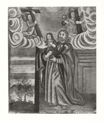 Buševec - Crkva sv. Ivana Krstitelja, slika "Sv. Antun Padovanski"