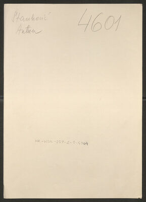 Stanković, Antun, 29.5.1904. Policijski karton