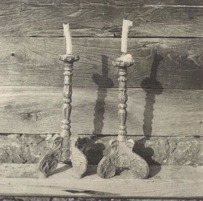 Draganić (Goljak Draganićki) - Kapela sv. Trojstva, svijećnjaci