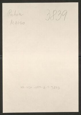 Puhin, Marko, 18.4.1914. Policijski karton