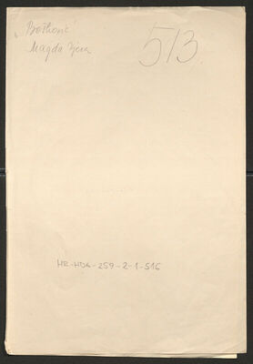 Bošković, Magda-Vera, 3.11.1914. Policijski karton