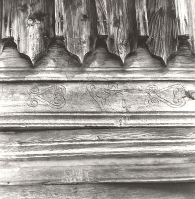 Bukovčak - Tradicijska kuća, detalj ukrasa