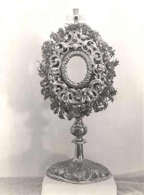 Rude - Župna crkva sv. Brbare, monstranca