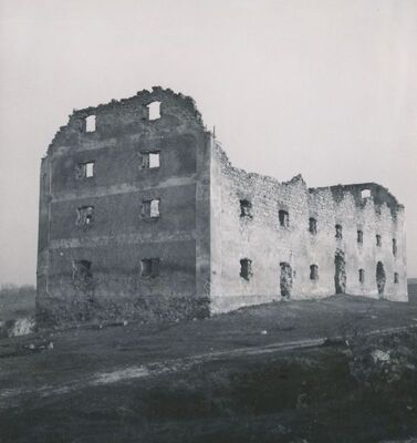 Slunj - Francuski magazin, ruševine