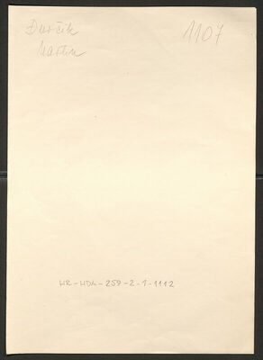 Đurčik, Martin, 17.7.1908. Policijski karton