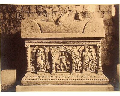 Split, Arheološki muzej, Sarkofag Dobrog pastira