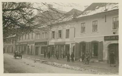 Varaždin - Trg slobode (glavni trg), veduta