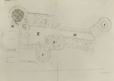 Varaždin - tlocrt Starog grada