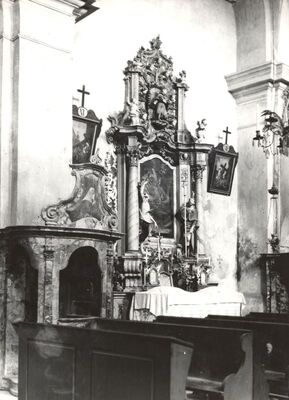 Marija Gorica - Crkva Pohođenja Blažene Djevice Marije, unutrašnjost lađe