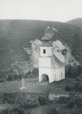 Lobor - Kapela sv. Antuna, pil sv. Antuna, vanjština