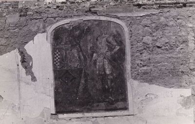 Lepoglava - Bivši pavlinski samostan, zidna slika Ivaniš Korvin