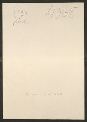 Singer, Jelka, 25.6.1883. Policijski karton