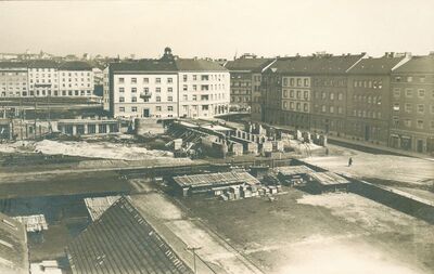 Zagreb (Križanićeva ulica) - Gradnja realne gimnazije