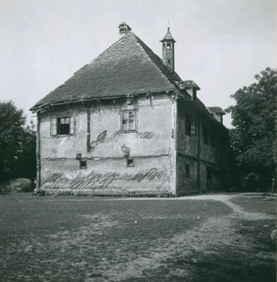 Vukovina - Kurija Alapić, pogled s juga