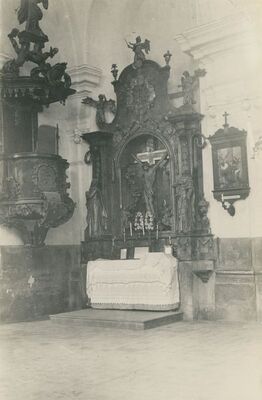 Kamenica (Lepoglava) - Župna crkva sv. Bartola, unutrašnjost