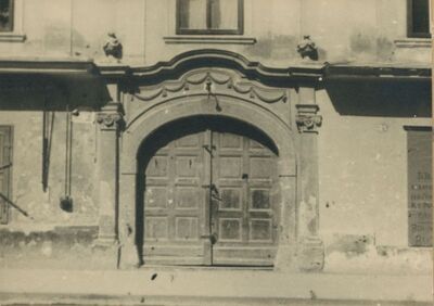 Varaždin - kuća Bužan, portal