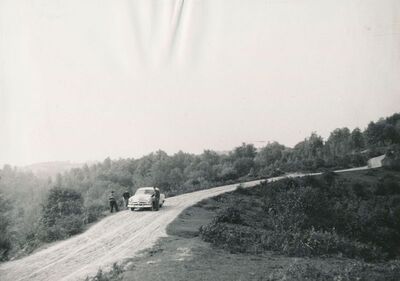 Grdun (Ozalj) - Pijeskom pokrivena cesta za Grdun