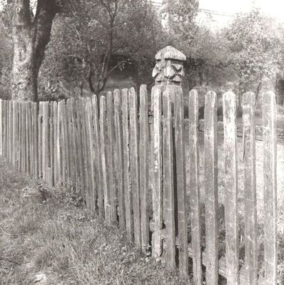 Lukavec - Drvena ograda, detalj