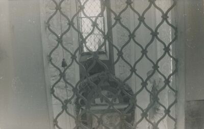 Lepoglava - Župna crkva Bogorodice, rešetka prozora od kovanog željeza