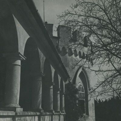 Trakošćan - dvorac, dio sjeveroistočne kule