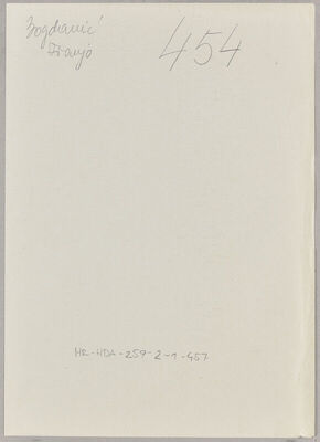 Bogdanić, Franjo, 17.3.1915. Policijski karton