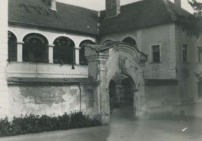 Zajezda (Budinščina) - Dvorac Zajezda, vanjština