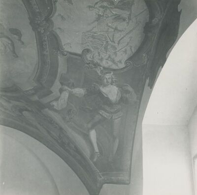 Varaždin - Franjevačka apoteka, Ranger, freska