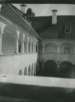 Velika Horvatska (Desinić) - Dvor Palffy - Erdödya, vanjština, detalj