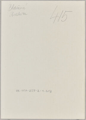 Blažević, Ibrahim, 1920. Policijski karton