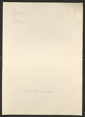 Grbenić, Vilko, 1909. Policijski karton